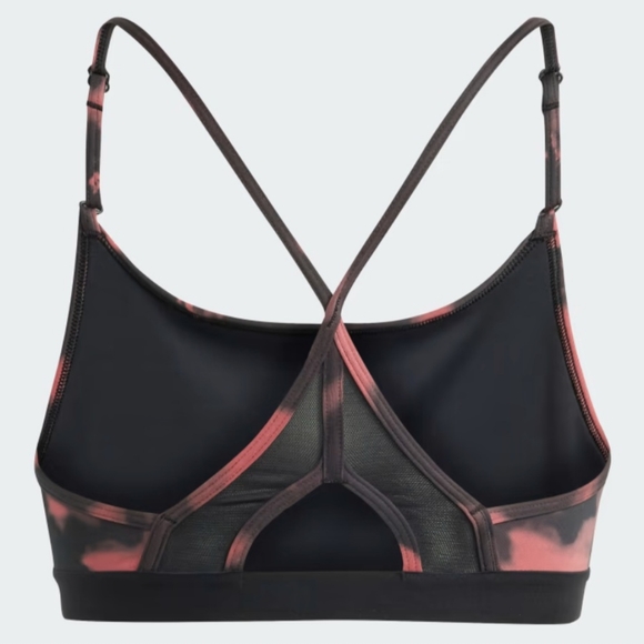 ❤️‍🔥ADIDAS AEROREACT LIGHT-SUPPORT HYPERGLAM PRINTED BRA SIZE L - Picture 5 of 7